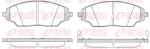 Колодки тормозные передние с АБС REMSA 95231012